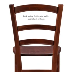 Dining Chairs-Kirkland's Home Wood Ladderback Dining Chairs, Set Of 2 Brown