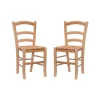Dining Chairs-Kirkland's Home Wood Ladderback Dining Chairs, Set Of 2 Tan