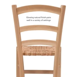 Dining Chairs-Kirkland's Home Wood Ladderback Dining Chairs, Set Of 2 Tan