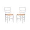 Dining Chairs-Kirkland's Home Wood Ladderback Dining Chairs, Set Of 2 White
