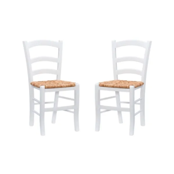 Dining Chairs-Kirkland's Home Wood Ladderback Dining Chairs, Set Of 2 White