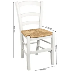 Dining Chairs-Kirkland's Home Wood Ladderback Dining Chairs, Set Of 2 White