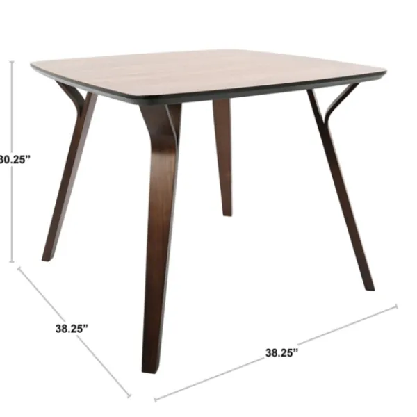 Dining Tables-Kirkland's Home Wood Midcentury Modern Dining Table Brown