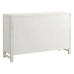 Dressers & Chests-Kirkland's Home Wood Rustic 6-Drawer Chest White