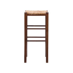 Bar Stools & Counter Height Stools-Kirkland's Home Wood Seagrass Backless 2-Pc. Bar Stool Set Brown