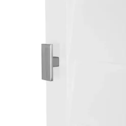 Bathroom Furniture-Kirkland's Home Wood Shutter 2-Door Cabinet White
