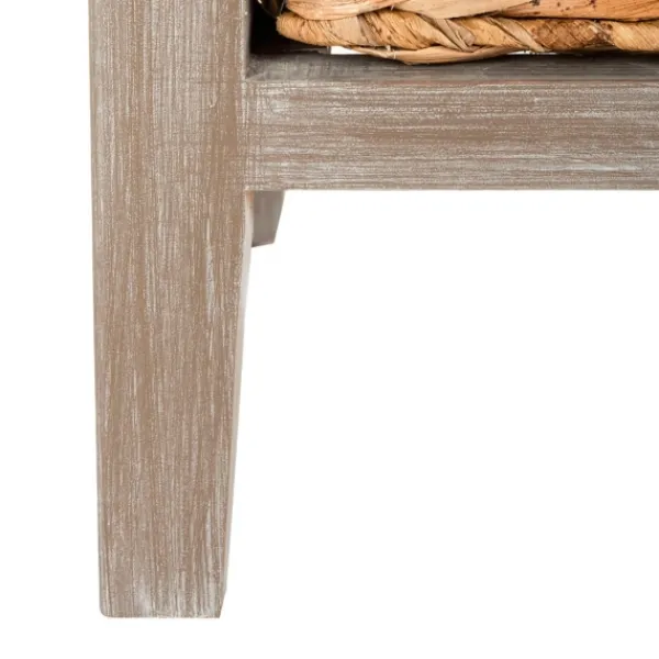 Accent & End Tables-Kirkland's Home Wood Side Table With Baskets Gray