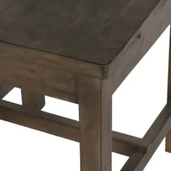 Dining Chairs-Kirkland's Home Wood Slatted Back Dining Chair Brown