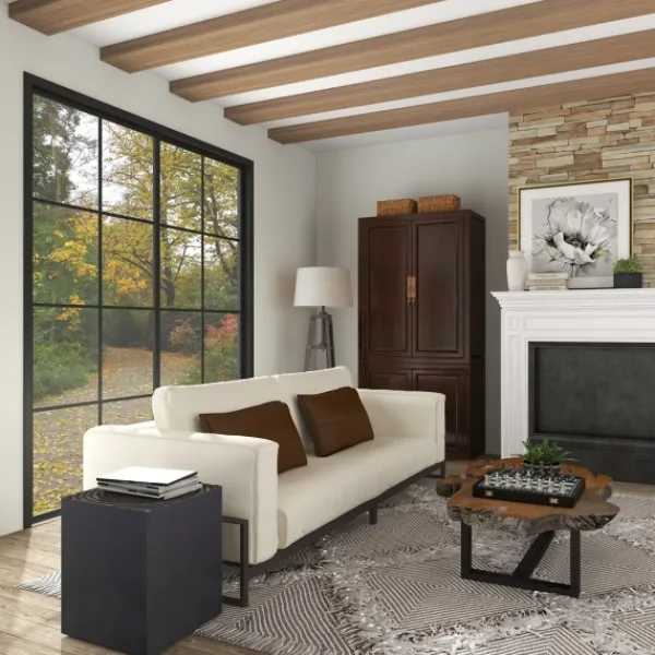 Accent & End Tables-Kirkland's Home Wood Square Accent Table Black