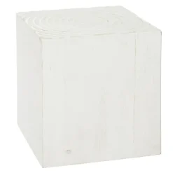 Accent & End Tables-Kirkland's Home Wood Square Frame Accent Table White