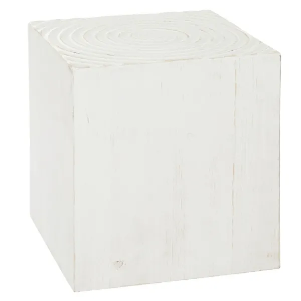 Accent & End Tables-Kirkland's Home Wood Square Frame Accent Table White