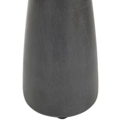Candle Holders-Kirkland's Home Wood Tapered 3-Pc. Pillar Candle Holder Set Black