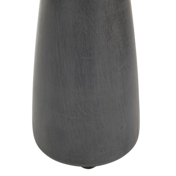 Candle Holders-Kirkland's Home Wood Tapered 3-Pc. Pillar Candle Holder Set Black
