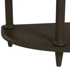 Console Tables-Kirkland's Home Wood 2-Tier Classic Console Table Brown