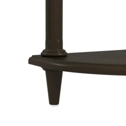 Console Tables-Kirkland's Home Wood 2-Tier Classic Console Table Brown