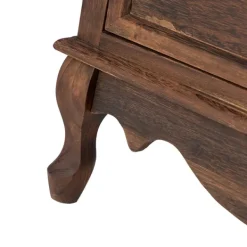 Nightstands-Kirkland's Home Wood Traditional 2-Drawer Nightstand Brown