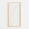 Wall Plaques-Kirkland's Home Wood Vintage Medallion Wall Plaque White