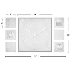 Gallery Wall Frames-Kirkland's Home Wooden Frame 7-Pc. Gallery Wall Set Gray