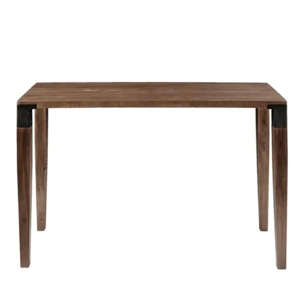 Dining Tables-Kirkland's Home Wooden Frazier Counter Table Brown