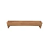 Decorative Trays-Kirkland's Home Wooden Trough Long Tray Brown