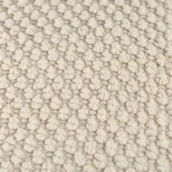 Pillows-Kirkland's Home Woven Nubby Pillow Ivory