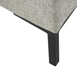 Benches & Ottomans-Kirkland's Home Woven Polyester Storage Bench Gray