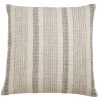 Pillows-Kirkland's Home Woven Stripe Throw Pillow Tan