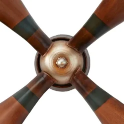 Wall Plaques-Kirkland's Home Wright Brass Airplane Propeller Wall Plaque Brown/Gold