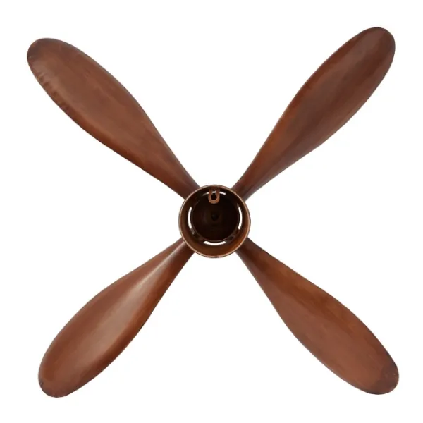 Wall Plaques-Kirkland's Home Wright Brass Airplane Propeller Wall Plaque Brown/Gold