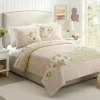 Quilts-Kirkland's Home Yellow And Pink Patchwork Blooms Full/Queen Quilt Yellow/Pink