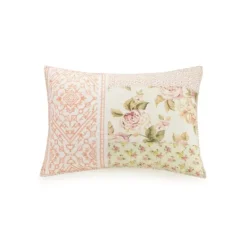 Quilts-Kirkland's Home Yellow And Pink Patchwork Blooms Full/Queen Quilt Yellow/Pink