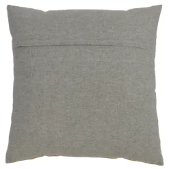 Pillows-Kirkland's Home Yellow Crosshatch Stitch Cotton Throw Pillow Yellow/Gray