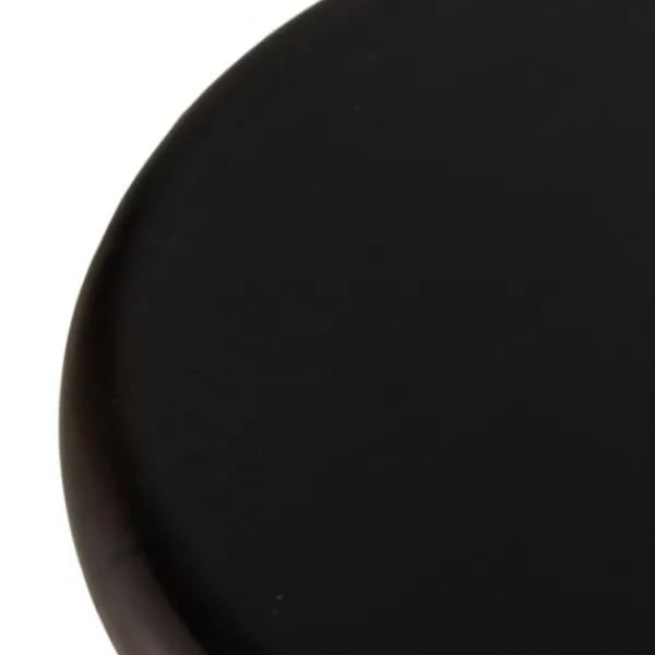Accent & End Tables-Kirkland's Home Zach Charcoal Wood Pedestal End Table Black
